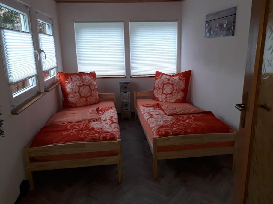 Bungalow Bluehende Oase Sebnitz Bagian luar foto